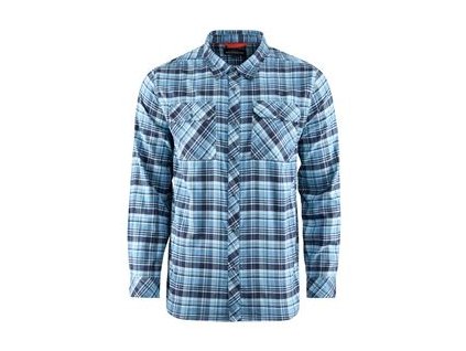 Dungeness Seawool Flannel Shirt  Captain's Blue (Velikost XXL)