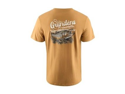 Leroy Brown SS T-Shirt  Whiskey (Velikost XXL)