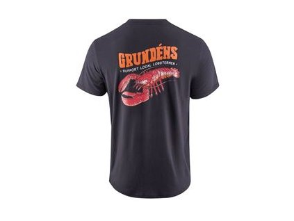 Support Lobstermen SS T-Shirt  Black (Velikost XXL)