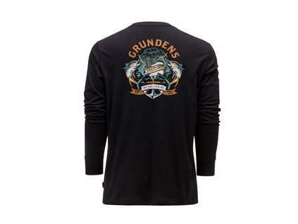 Tuna Tattoo LS T-Shirt Black (Velikost XXL)