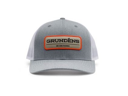 We Are Fishing Trucker Heather Grey/White O/S (Velikost UNI)