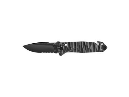 CAC S200 FRENCH ARMY KNIFE TEXTURED G10 BLACK HANDLE (Velikost UNI)