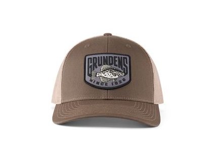 Crappie Patch Trucker Driftwood/Khaki O/S (Velikost UNI)