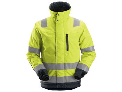 Zimní reflexní bunda AllroundWork 37.5®, třída 3 žlutá vel. S Snickers Workwear (Velikost S)