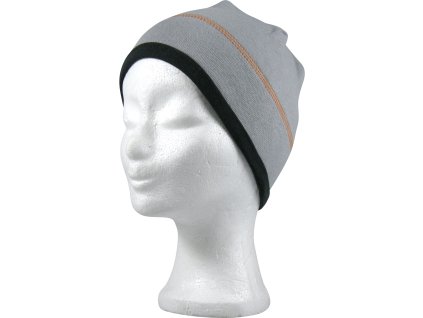 VOXX Čepice kojenecká a dětská RAV bavlněná SVĚTLE ŠEDÁ (Velikost 3 (38 cm), Barva světle šedá)