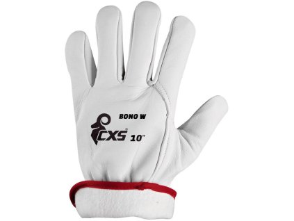 Rukavice BONO W, celokožené rukavice, zimní (Velikost 09)