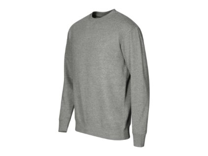 Crew mikina unisex (Velikost S, Barva bílá)