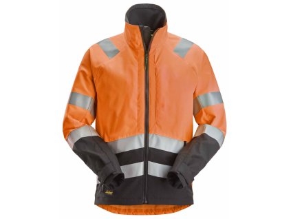 Bunda reflexní, třída 2/3 oranžová vel. XS Snickers Workwear (Velikost XXL)