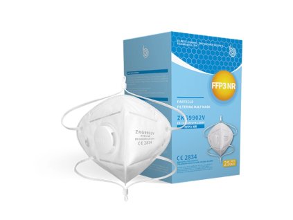 Respirátor ARDON® ZKG9902V FFP3 s ventilkem baleno po 25ks (Velikost SPE)
