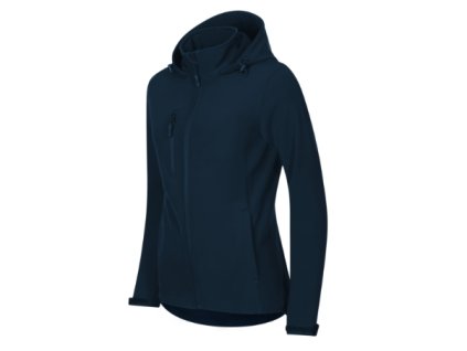 Trail softshellová bunda dámská (Velikost XS, Barva černá)