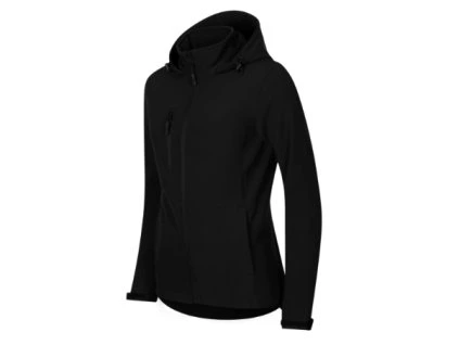 Trail softshellová bunda dámská (Velikost XS, Barva černá)