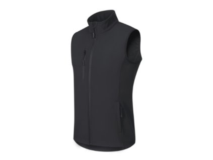 Trail softshellová vesta pánská (Velikost S, Barva černá)