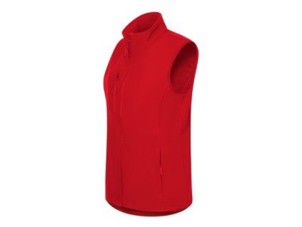 Trail softshellová vesta dámská (Velikost XS, Barva černá)