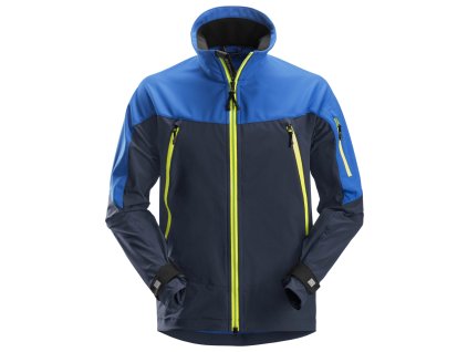 Softshellová bunda FlexiWork Stretch modrá  vel. XS Snickers Workwear (Velikost XXL)