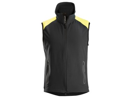 Vesta FW Neon černá M Snickers Workwear (Velikost M)