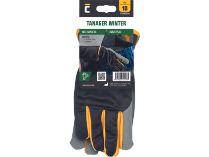 TANAGER Winter rukavice blistr (Velikost 8)