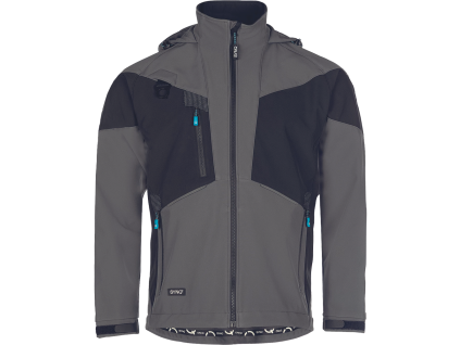 STUNTER softshell bunda (Velikost XXL, Barva olivová/černá)