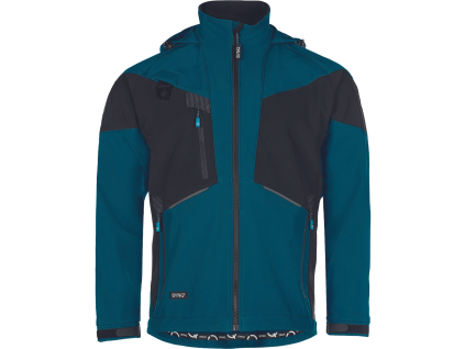 STUNTER softshell bunda (Velikost XXL, Barva olivová/černá)