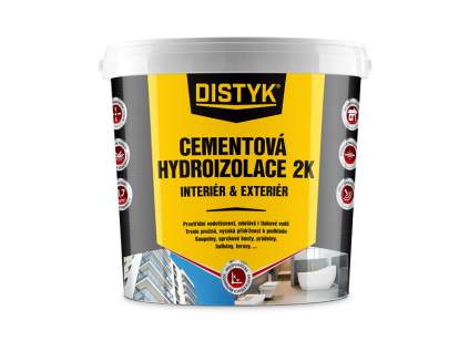 Cementova hydroizolace 2K INTERIER A EXTERIER DISTYK Line