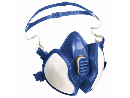 Bezúdržbová polomaska 3M™ série s integrovanými filtry FFA2P3RD organika a částice 4255+ (Velikost UNI)