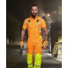 Reflexní kalhoty s laclem ARDON®SIGNAL oranžová - DOPRODEJ (Velikost 44)
