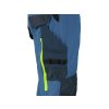 Kalhoty CXS NAOS pánské, modro-modré, HV žluté doplňky (Velikost 46)