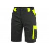 Kraťasy CXS SIRIUS BRIGHTON, pánské, černo-žluté (Velikost 46)