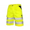 Kraťasy CXS NORWICH, výstražné, pánské, žluté (Velikost 46)