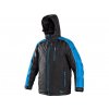 Bunda CXS BRIGHTON, zimní, pánská, černo-modrá (Velikost S)