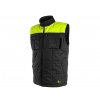 Vesta CXS SEATTLE, pánská, zimní, fleece, černo-žlutá (Velikost M)