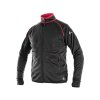 Mikina CXS TORONTO, pánská, černo-červená (Velikost 3XL)