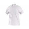 Polokošile CXS MICHAEL, krátký rukáv, bílá (Velikost S)