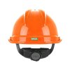 Přilba MSA V-Gard 500 větraná, oranžová (Velikost 52-64cm)