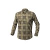 Flanelová košile ARDON®URBAN+ , khaki (Velikost S)