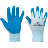 CHUNKY rukavice nylon. latex. dlaň (Velikost 4, Barva modrá)