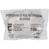 DUCK rukavice jednorázové polyethylenové (Velikost 9)
