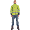 MALTON softshell. bunda HV (Velikost XXL, Barva HV žlutá)