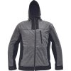 HUYER SOFTSHELL bunda (Velikost XXL, Barva šedá)