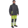 MAX VIVO parka (Velikost XXL, Barva černá/žlutá)