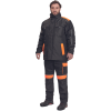 MAX VIVO parka (Velikost XXL, Barva černá/žlutá)