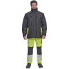 MAX VIVO parka (Velikost XXL, Barva černá/žlutá)