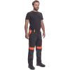 MAX VIVO kalhoty (Velikost 44, Barva černá/žlutá)