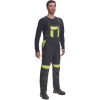 MAX VIVO lacl kalhoty (Velikost 44, Barva černá/žlutá)