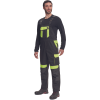 MAX VIVO lacl kalhoty (Velikost 44, Barva černá/žlutá)