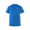 Tričko CXS NOLAN, krátký rukáv, azurově modrá (Velikost S)