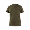 Tričko CXS NOLAN, krátký rukáv, khaki (Velikost S)