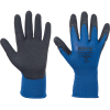 BEASTY BLUE rukavice nylon/latex dlaň (Velikost 8, Barva modrá)