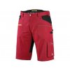 Kraťasy CXS STRETCH, pánské, červeno-černé