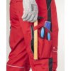 Kalhoty s laclem ARDON®URBAN+ prodloužené jasně červená (Velikost S)