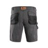 Kraťasy jeans CXS MURET, pánské, šedo-černá